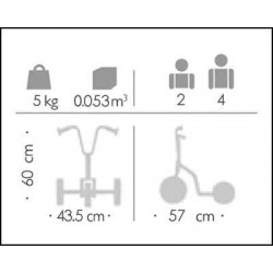 SCOOTER FUNNY 3 ROUES ECO